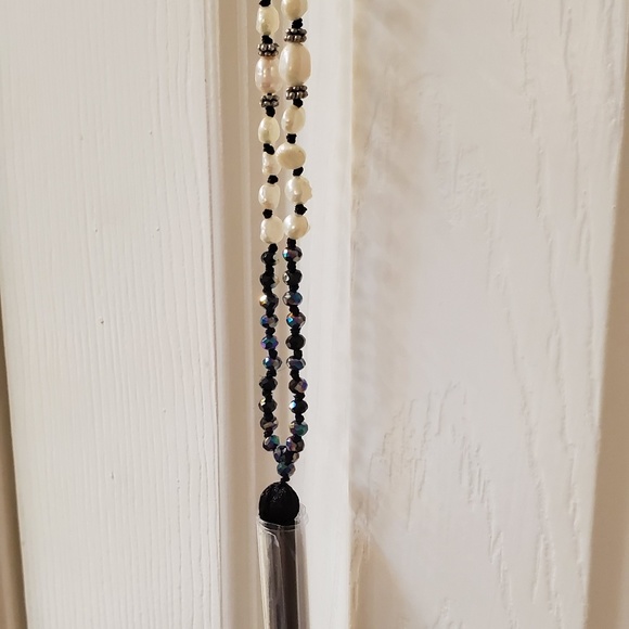 🆕 Long Beaded Tassel Necklace - Picture 6 of 8